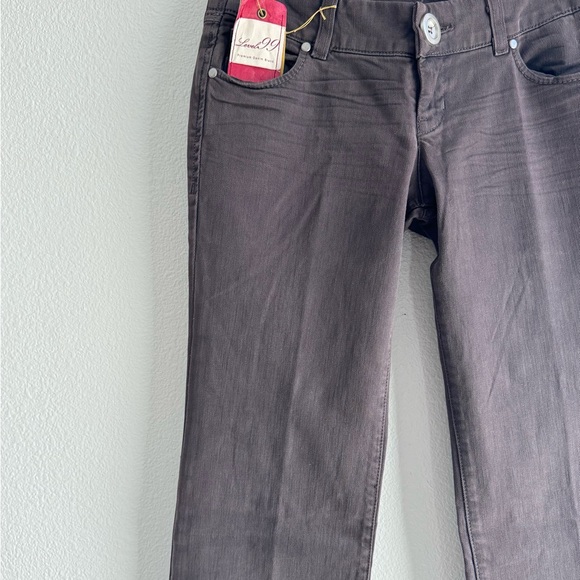 Level 99 Low Rise Bootcut Brown Jeans - Picture 7 of 8